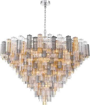 Crystorama Addis 62'' Polished Chrome Chandelier