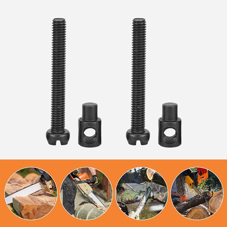 Toyvian 4sets Chainsaw Chain Tension Screw Adjustment Tool