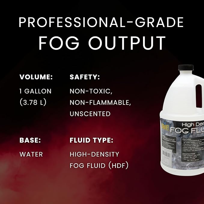 Líquido para máquina de humo CHAUVET DJ High-Density 1 galón miniatura 3