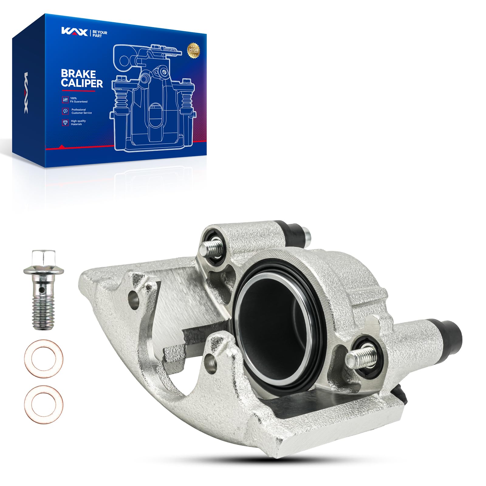 KAX Front Left Brake Caliper for 1988-1999 C1500 Front Left