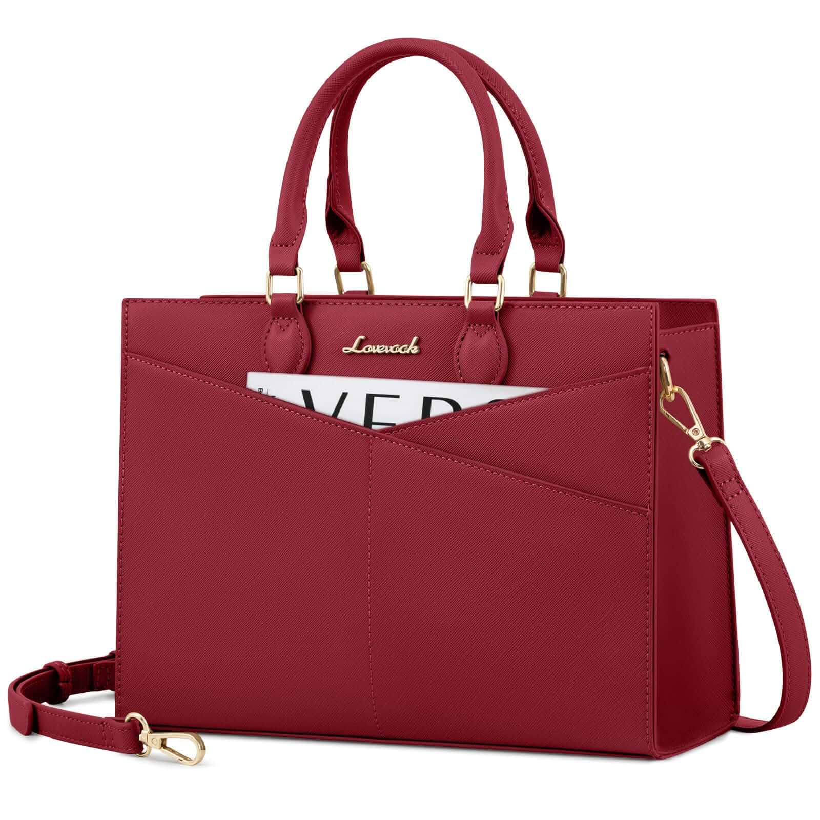 LOVEVOOK Purses for Women,Satchel Handbags Tote Bag, Pu Leather Shoulder Crossbody Top Handle Purse with Zipper