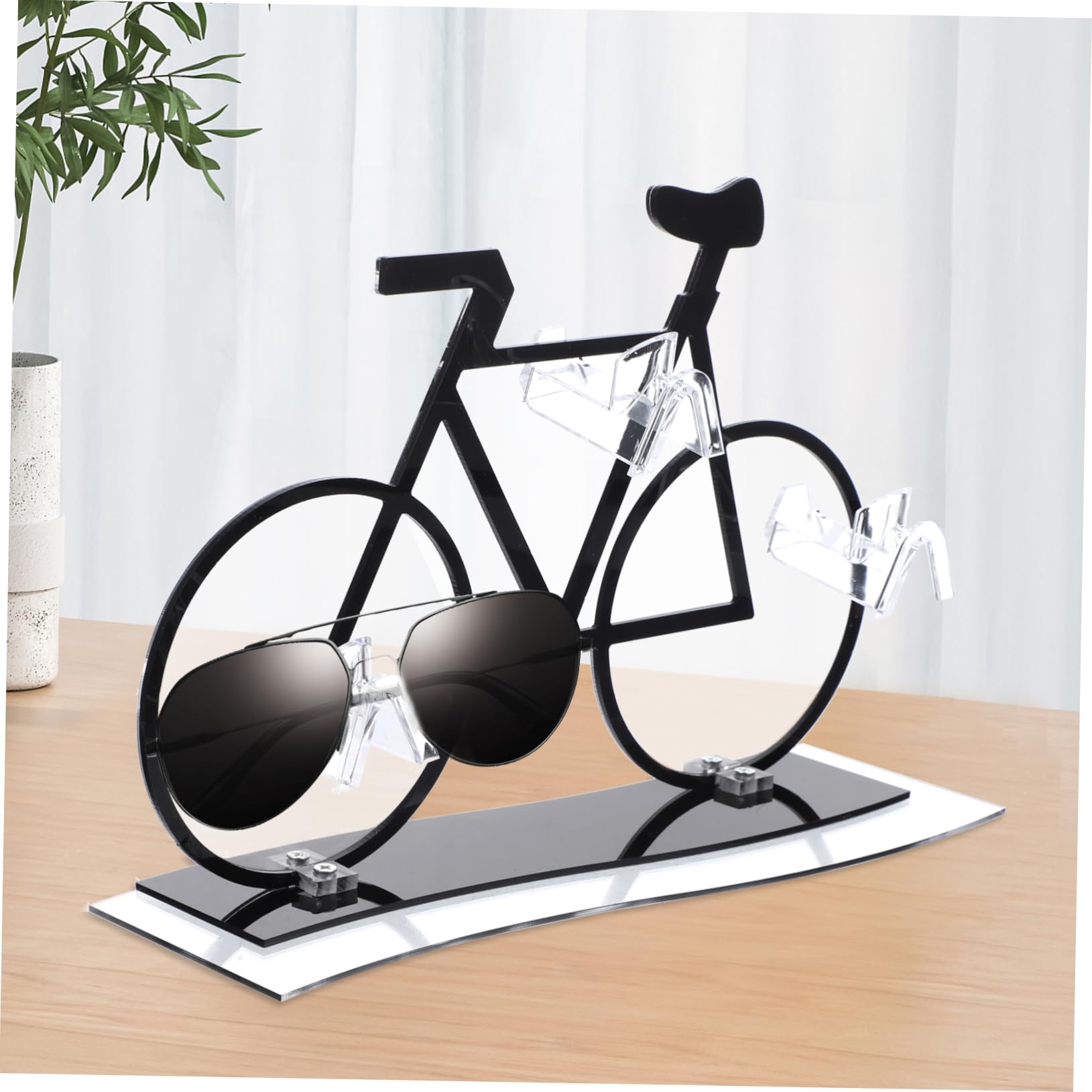 ABOOFAN 3 Pz espositore per occhiali montante per bicchieri in acrilico porta occhiali portaocchiali sunglasses occhialo da sole supporto organizer per occhiali da sole Espositore in