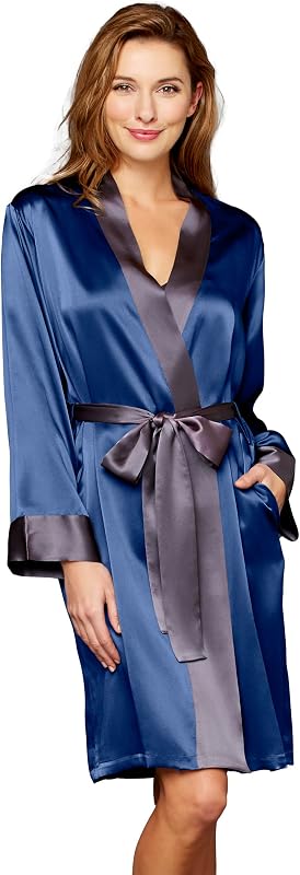 Women's Simplicity 100% Silk Robe