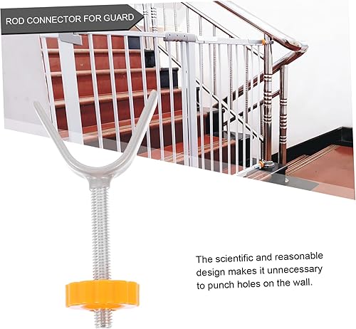 Miniatura 7 de 6 piezas de pernos superiores en forma de Y, husillo para puerta de escalera, seguridad, extensión de puerta de escalera, adaptador de pancartón,