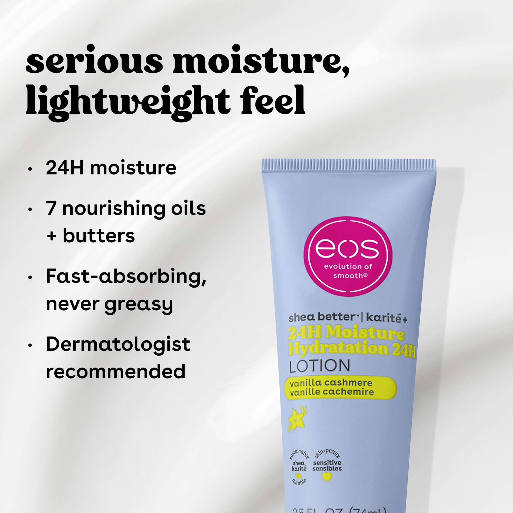 Eos Vanilla Cashmere Nemlendirici Vücut Losyonu 74Ml