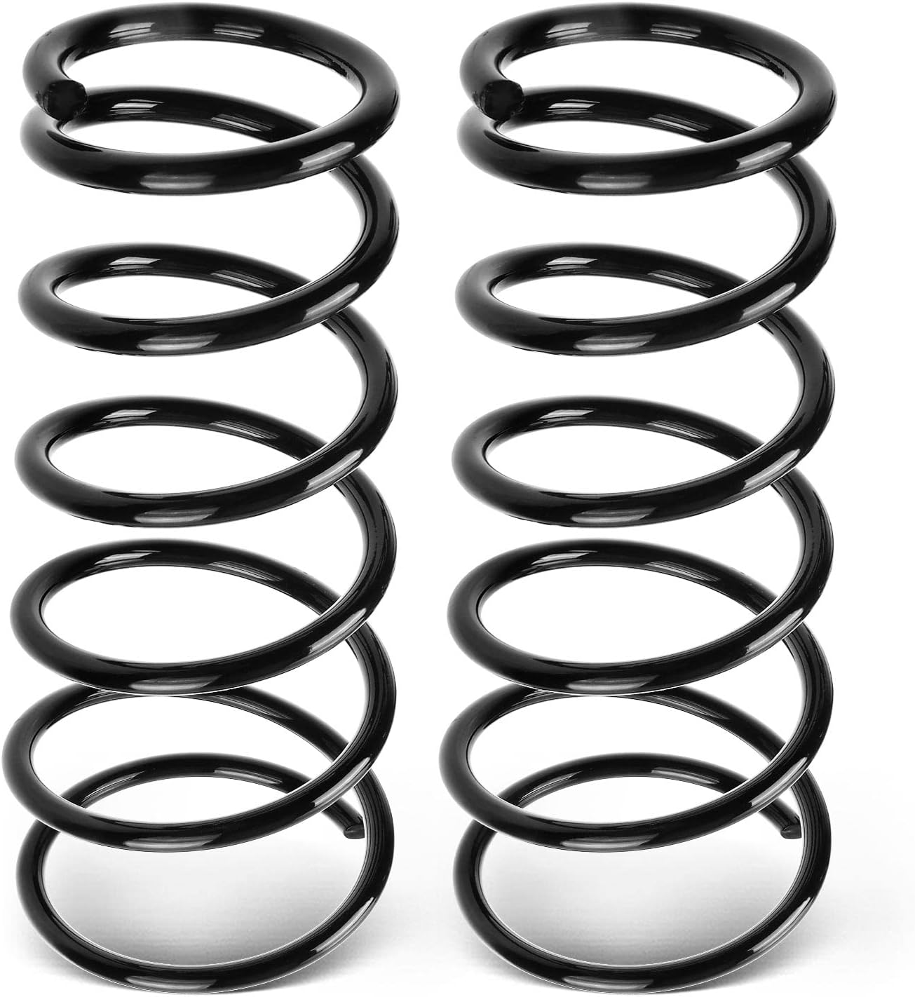 A-Premium Rear Coil Springs Compatible with Hyundai Elantra 2000-2006 2.0L, Driver and Passenger Side, 2-Pack, Replace# 553302D010, 553302D100