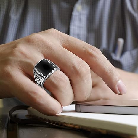 Herenring met steen - Sieraden