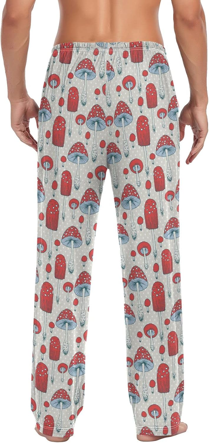 Ollabaky Pajama Pants for Men PJs Bottoms Sleep Lounge Pants with Pockets, S M L XL XXL - Image 2