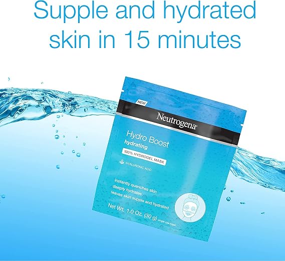 Neutrogena Hydro Boost Hydrating Hydrogel Mask, 1 Oz