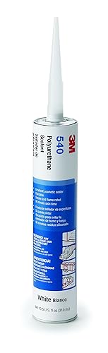 3M Sellador de poliuretano 540, cartucho neto de 10.5 onzas líquidas, gris (paquete de 12)