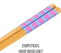 Vista 92 de Silver Buffalo The Powerpuff Girls Girl Power Featuring Blossom, Bubbles, and Buttercup Ceramic Ramen Noodle Rice Bowl with Chopsticks, Microwave