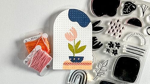 Miniatura 6 de Ellen Hutson - Placa de perforación A2 2 de Ellen Hutson, Essentials by Ellen Designer Dies, troqueles de papel bordado