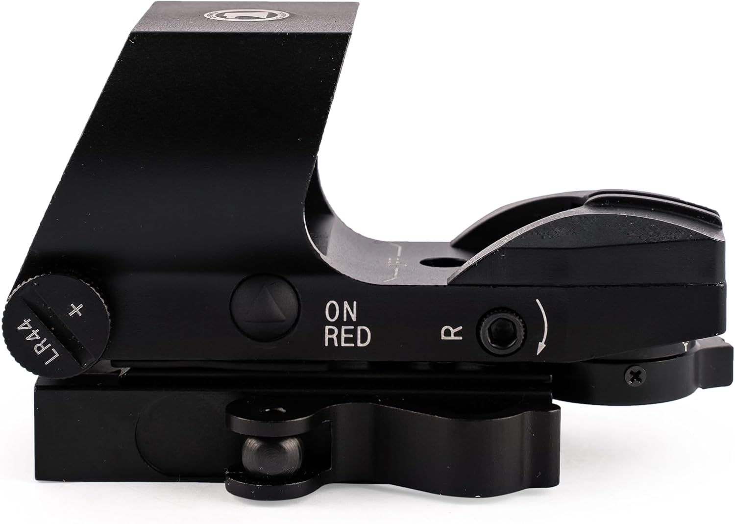 Osprey Global HGMRQR : Hand Gun Multi Reticle (Dot, Circle Dot, Cross & Double Cross Hair) Quick Release, Reflex Red Dot Sight - Fits Standard, Picatinny and Weaver Rails - 1" MOA