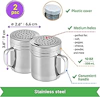 Vista 2 de [10oz + 10oz + 14oz] Paquete de dragado de acero inoxidable - por CUSINIUM