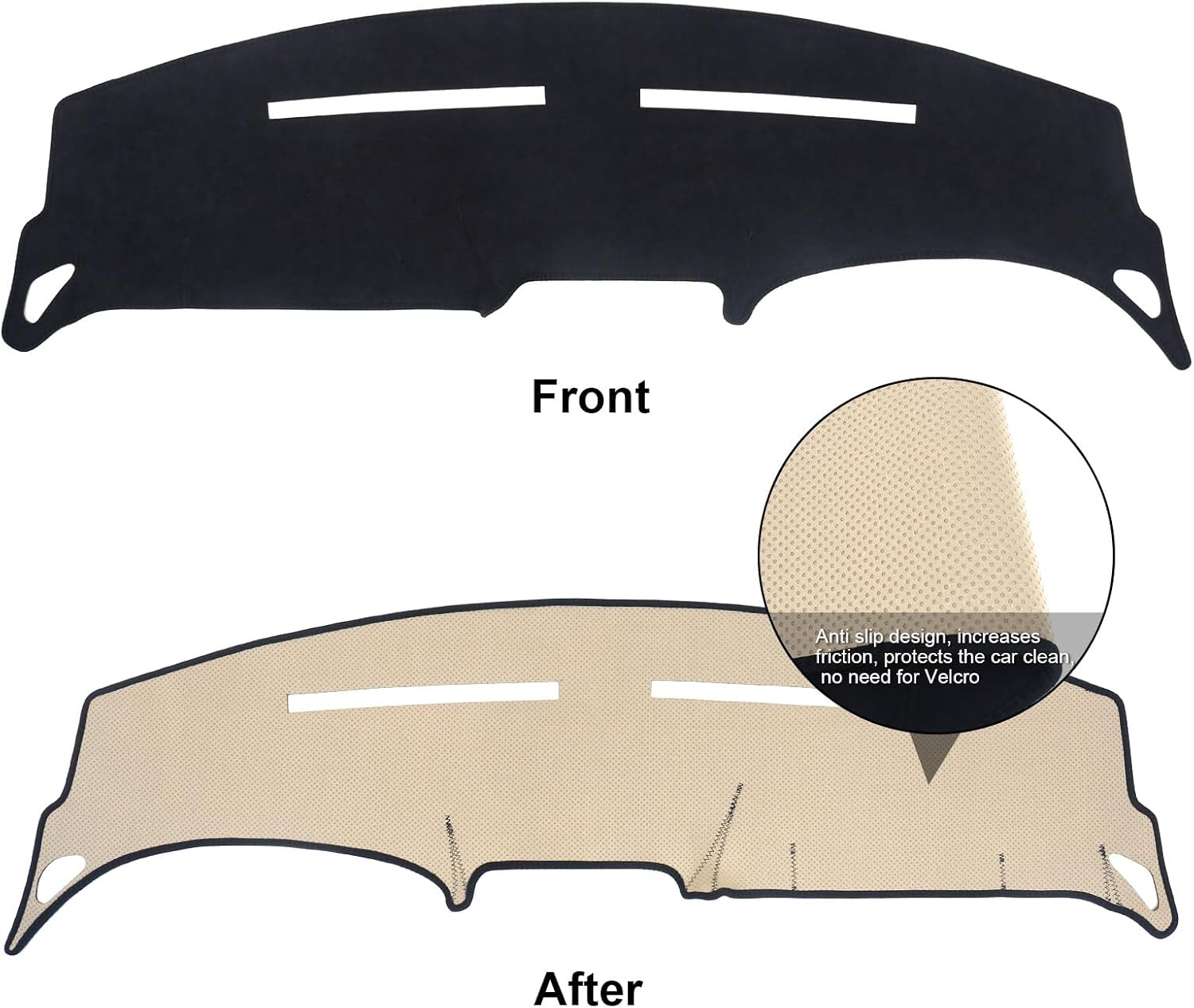 Dashboard Cover Mat Custom fit for Ford Mustang 1998 1999 2000 2001 2002 2003 2004 Flannel Dash Cover Mat Mustang Accessories Pad Car UV Sun Protection Interior Trim