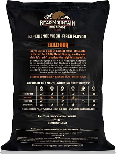 Miniatura 133 de Bear Mountain BBQ - Pellets para ahumar al aire libre, para carnes asadas