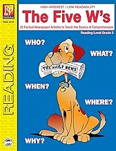 The Five W's (Reading Level 3) | Reproducible Activity Book