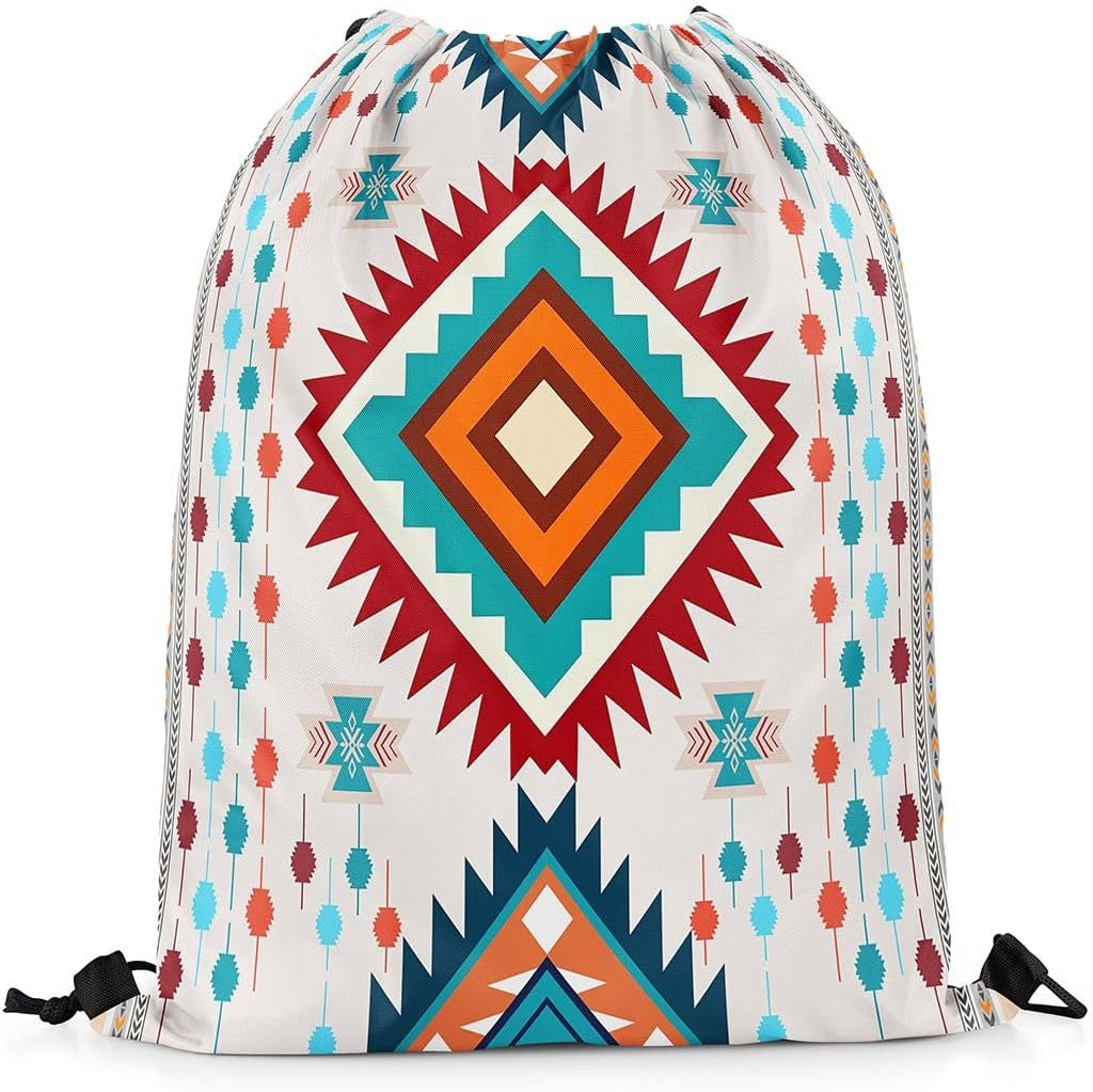 Castle Fairy Western Texas Star Drawstring Gym Bag,Vintage Wooden Foldable Waterproof Drawstring Backpack,Rustic Farmhouse Cowhide Brown Retro Draw String Back Bags for Shopping,Swimming,Beach,Brown