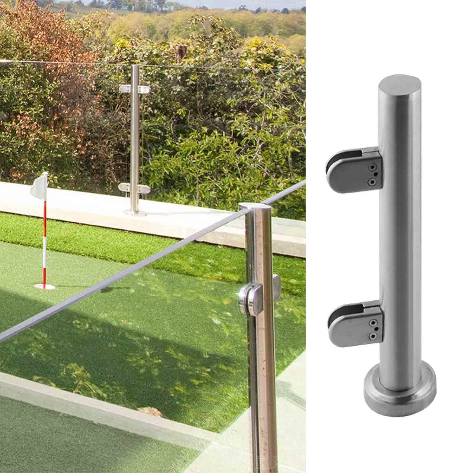 Poteau de garde-corps balcon intérieur système balustrade 12 mm