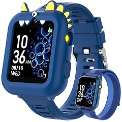 Cosjoype Smart Watch for Kids Age 4-12 39 Games Touchscreen Boys Watch with Camera Music Player Pedometer Flashlight