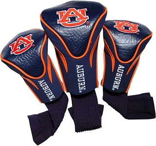 Team Golf USA Auburn University Tigers 3 Pack Contour Headcover (Team Color)