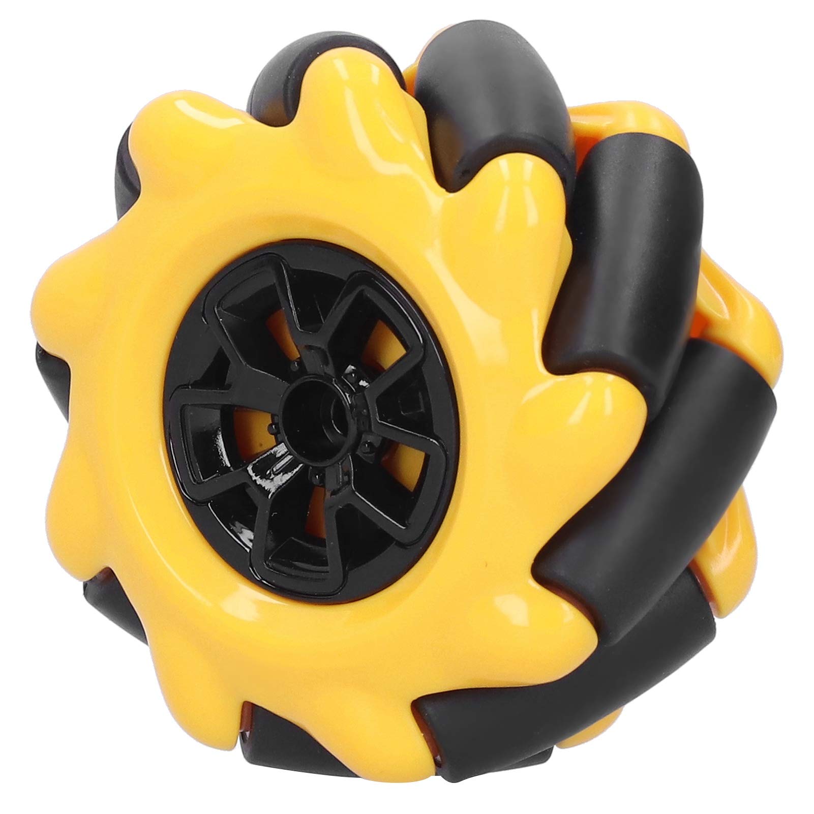 Ruota Mecanum, ruota omnidirezionale da 60 mm Ricambi auto robot intelligenti Accessori Componenti giocattolo fai-da-te(2 Pairs)