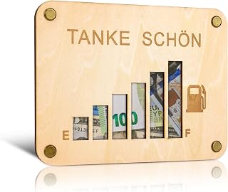 TAKULA Geldgeschenke Verpackung - Tankgutschein, Auto Spardose Finanzspritze Geldgeschenk Geschenke zum Neuen Suto,Lustige Geldgeschenke