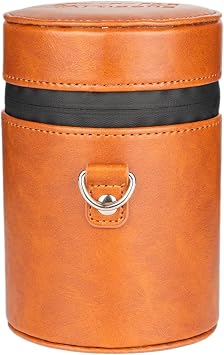 7artisans Lens Barrel Protection Bag Anti-Fall Bag Universal Original Thickened Barrel Leather Suitable for Micro Single Lens Waist
