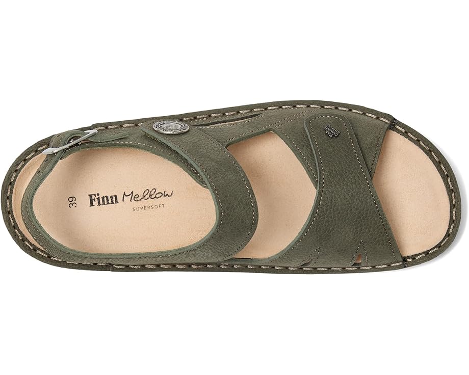 Finn Comfort Barbuda Olive Streetnubuk - Top View