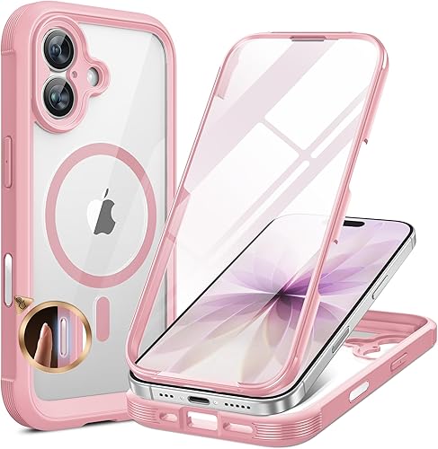 Miniatura 125 de Miracase Funda para iPhone SE de 3ª/2ª generación 2022 2020 de cuerpo completo con protector de pantalla de vidrio integrado, resistente protección
