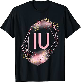 Amazon | 韓国 K-Pop I love You 手文字 IU Together Tシャツ