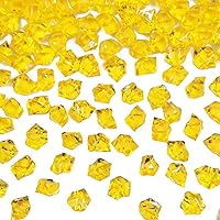 Vista 14 de Cubos de hielo triturados falsos, rellenos para jarrones, 250 piezas de 16*22 mm, cubos de hielo triturados artificiales de acrílico, cristales