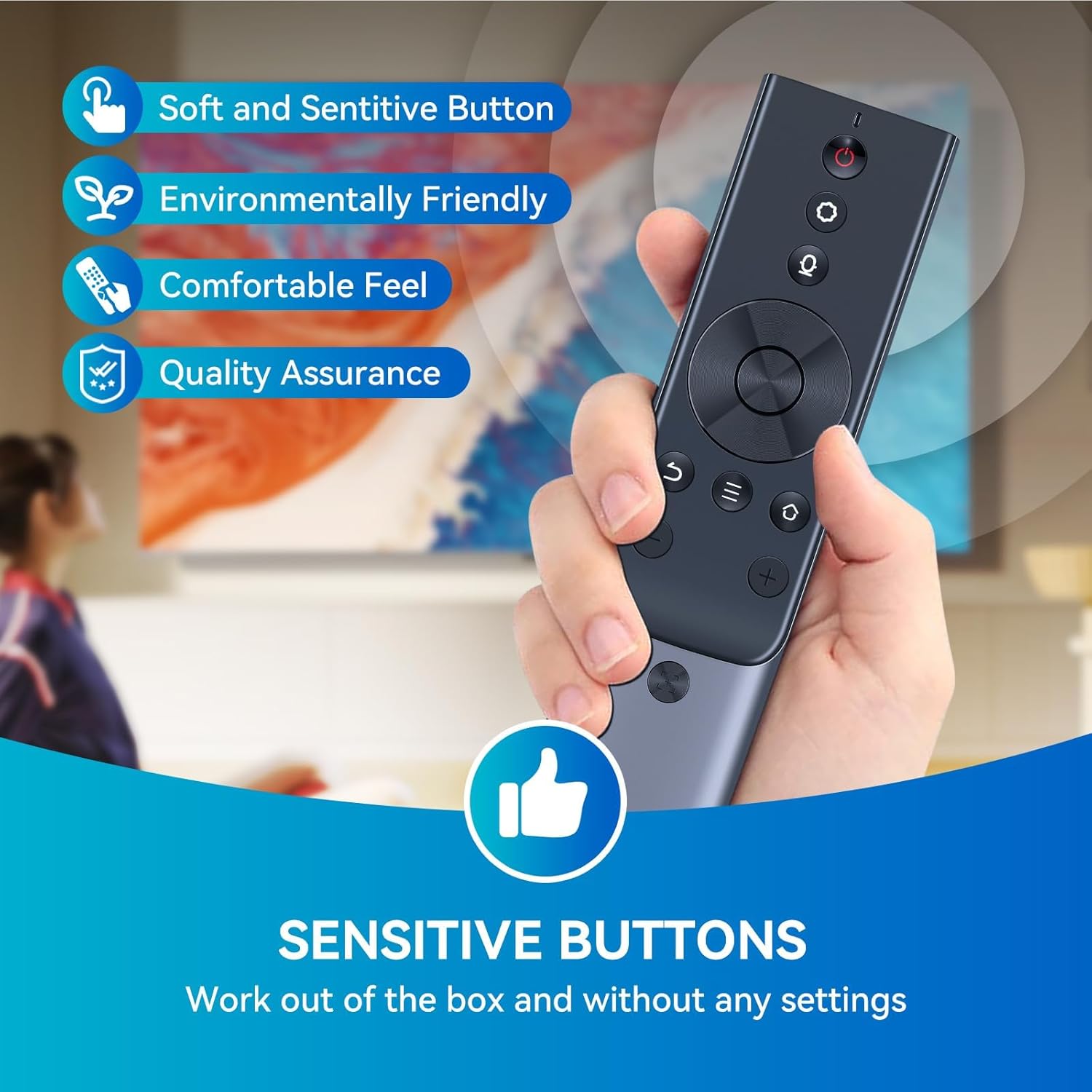 PZL Replacement Projector Remote Control for Xgimi Horizon Series Projector, for Aura