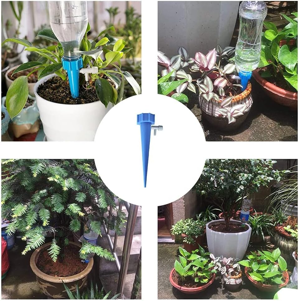 市場 10枚入り 水やり機 植物 水遣り 自動水遣り器 ガーデニング 水やり当番 水やりホース 自動 自動潅水 園芸 小型 鉢植え 留守用 自動水やり機 夏