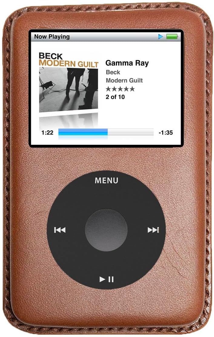 Handmade leather protective cover Suitable for Apple iPod Classic protective case 6th generation 80g120g 7th generation 160g