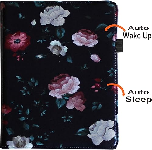 Miniatura 4 de JYtrend Funda para iPad Pro 12.9 6 5 4 3 generación, soporte giratorio Smart Auto Wake UpSleep Cover Modelo A2436 A2764 A2437 A2378 A2379 A2461