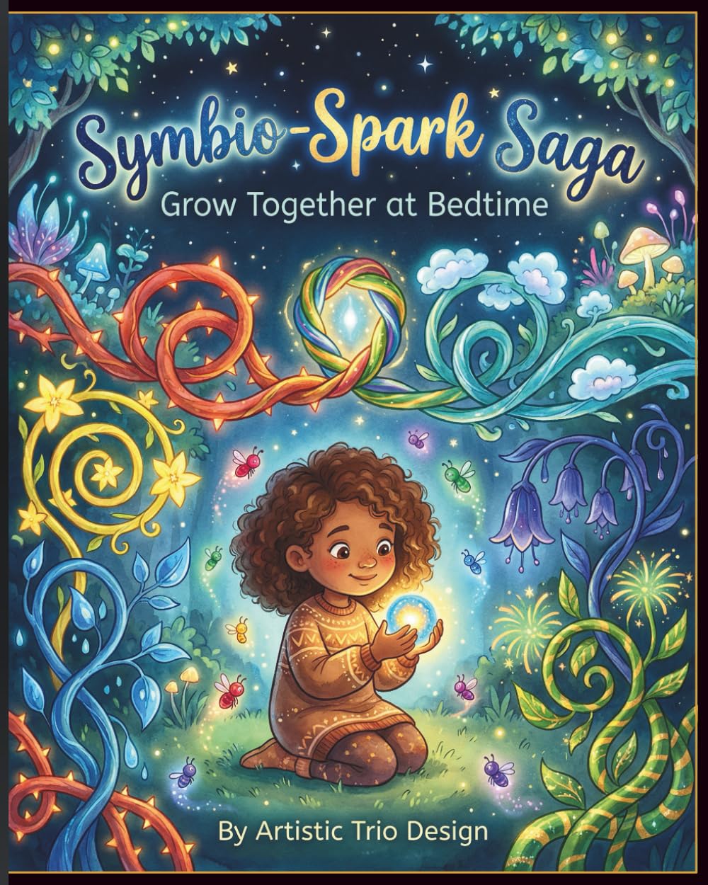 Symbio‑Spark Saga: Grow Together at Bedtime: A glowing story of friendship and feelings — where sparks of emotion bloom, and kindness helps them grow.