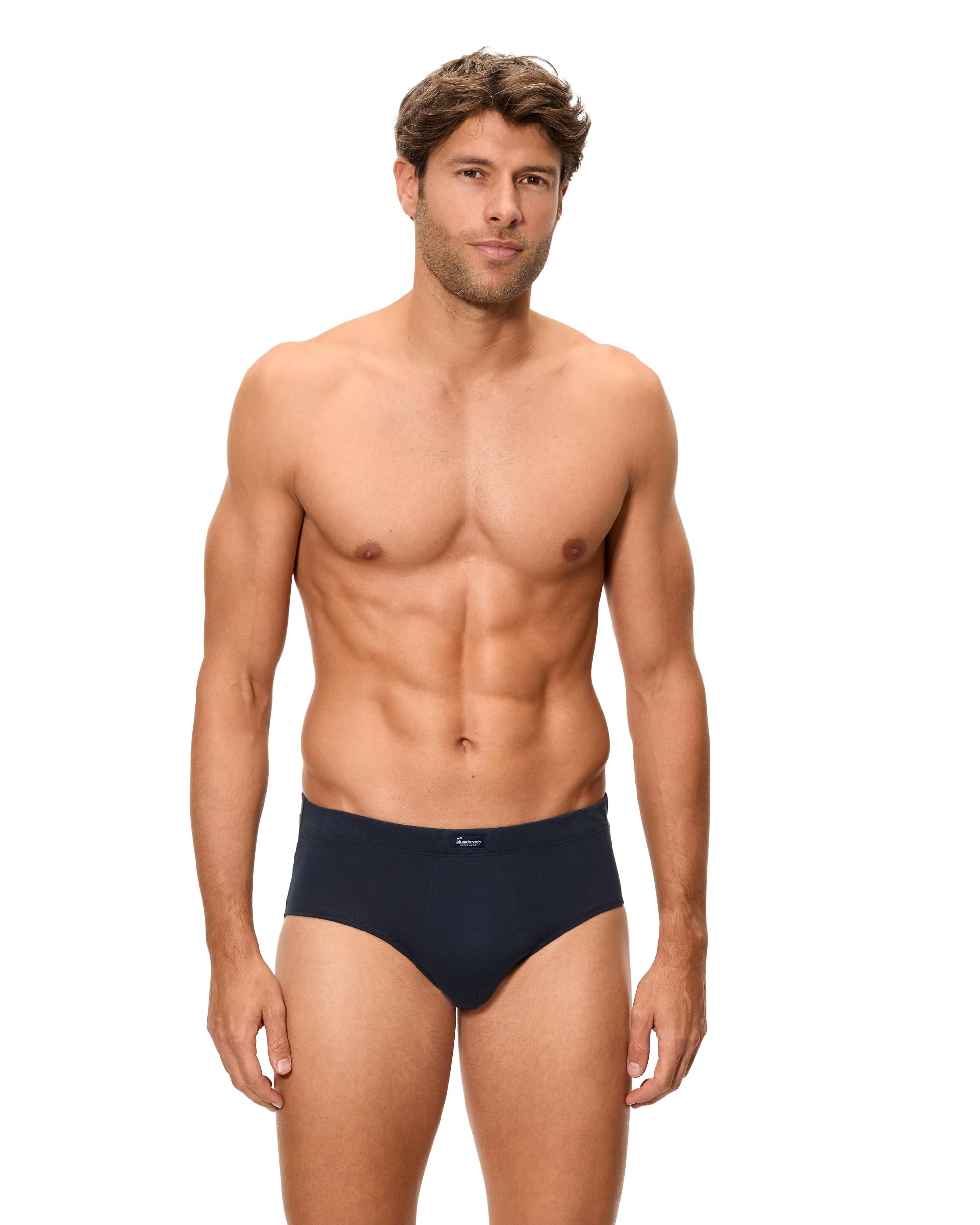 Abanderado Pack 4 Slips semicortos Cerrados Línea Original de Algodón 100% Hombre x4