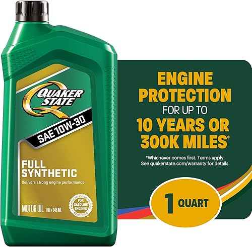 Miniatura 9 de Quaker State Aceite de motor sintético completo 5W-30 (5 cuartos de galón, caja de 3)