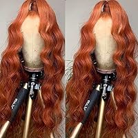 Vista 1 de QD-Tizer - Peluca de moda de cabello sintético largo y suelto, con encaje frontal para mujer