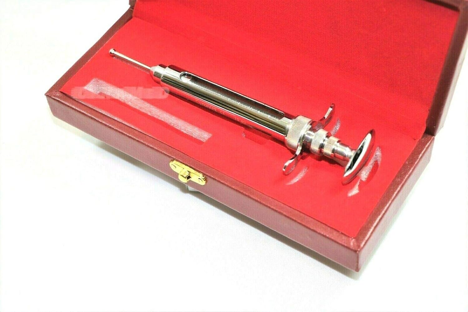 New Premium Reptile Snake Feeder Feeding Pinky Pump Syringe Tool 10cc Stainless Steel Veterinary