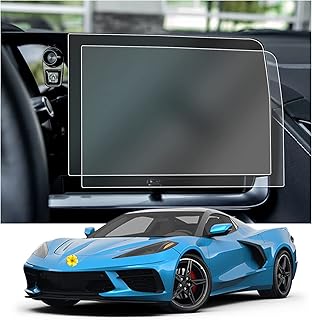 CDEFG for 2022 2023 Corvette Screen Protector 2022 2023 Corvette 12” Touch Screen Protector Foils Infotainment Navigation Display Nano Protective Film HD Anti-Scratch 2022 2023 Corvette Accessories, 2PCS (Touch Screen)