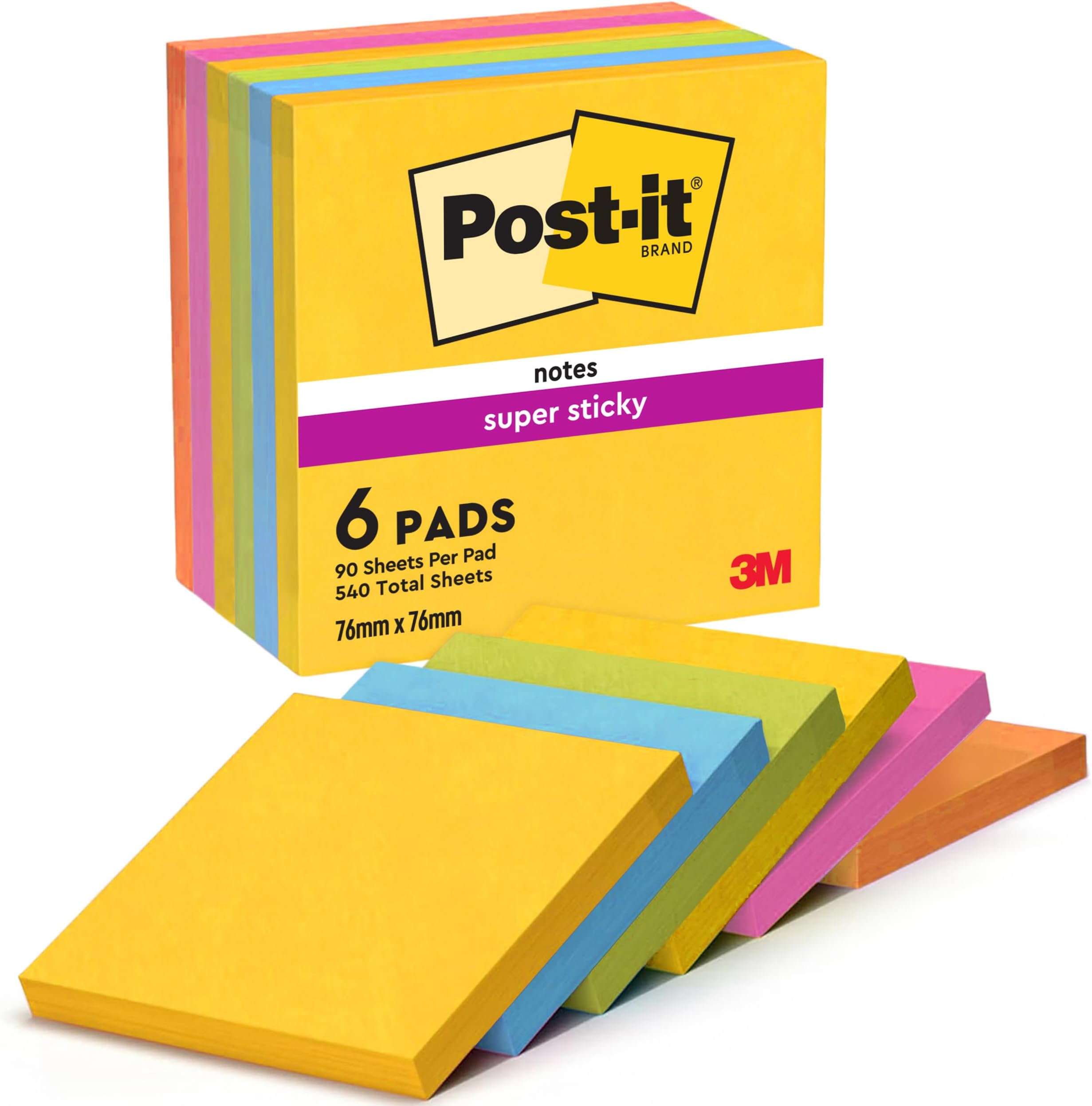 Post-it Super Sticky Notes