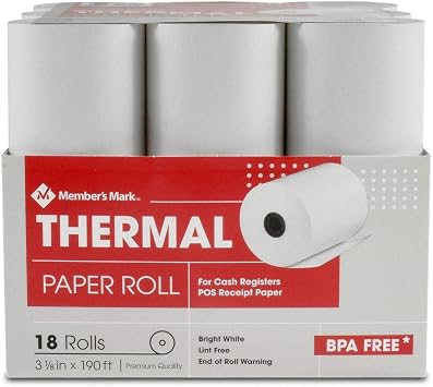 Mark Thermal Receipt Paper Rolls 