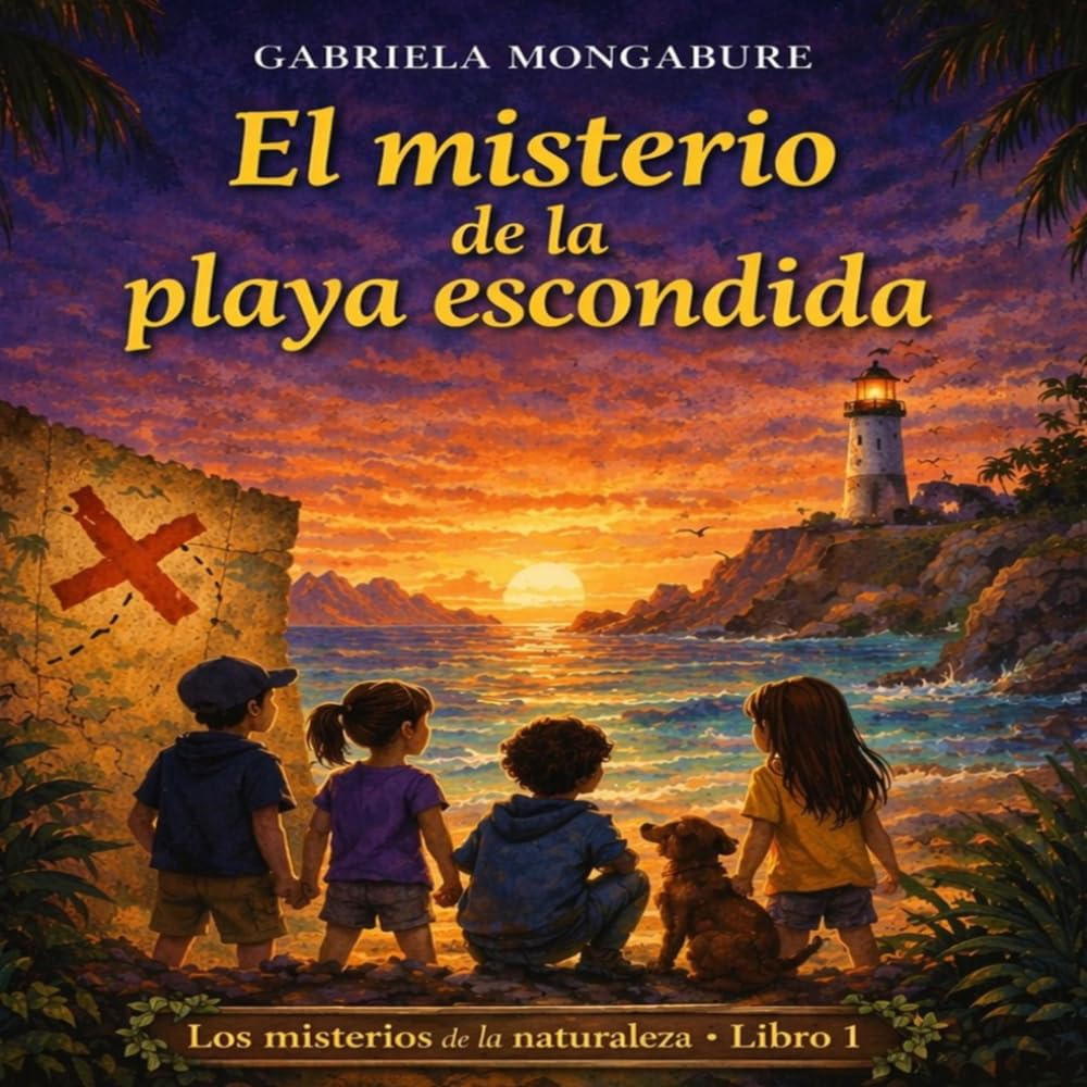 El misterio de la playa escondida: Una aventura de misterio para niños de 8 a 10 años (valores, naturaleza y amistad) (Los misterios de la naturaleza)