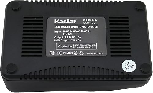 Miniatura 5 de Kastar - Cargador ultra rápido (3 veces más rápido) y batería BP210E (2 unidades) para cámara Samsung IA-BP210R IA-BP210E IA-BP420E y SMX-F44 F50