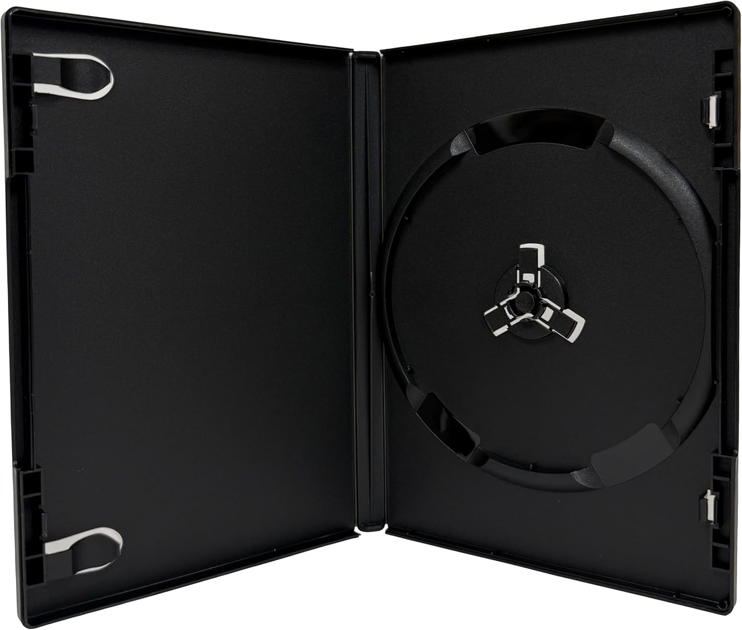 Ultra Premium Standard Black Single DVD Cases 14mm - Heavy Duty 76g Each, 100% Virgin Polypropylene Material, Durable Disc Storage (Pack of 50)