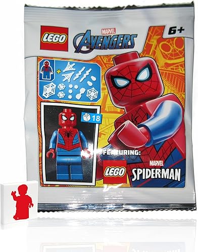 Vista 4 de LEGO Marvel Super Heroes - Minifigura de Spider-Man con telarañas