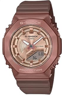 Relógio CASIO G-SHOCK feminino marrom GM-S2100BR-5ADR