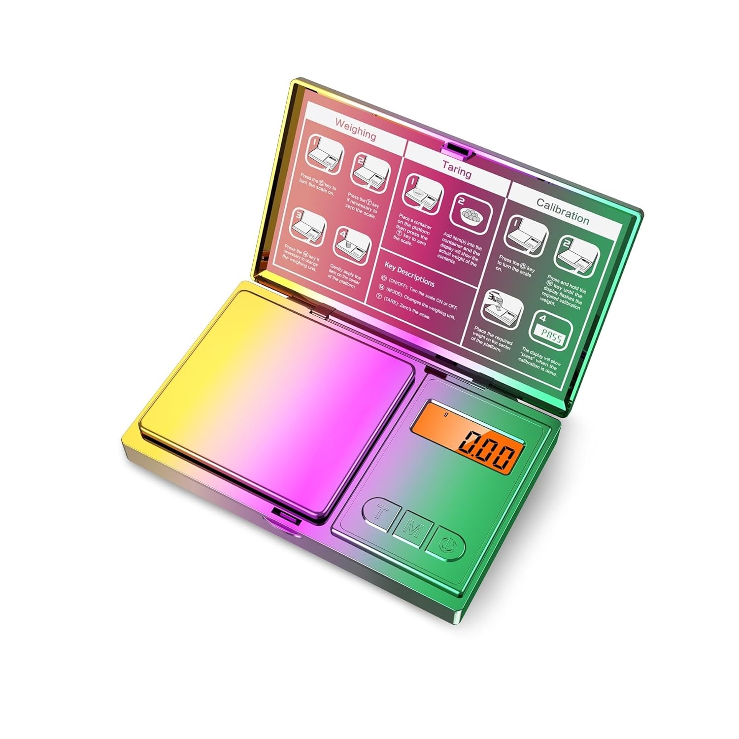 Digital Scale- Digital Pocket Scale 200g with LCD Backlit Home Electronic Scale